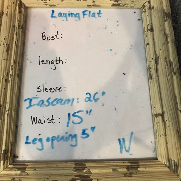 Free People Blue & White Ditsy Flower Crop Cropped Jeans 26 - Picture 7 of 7